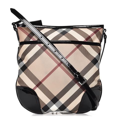 burberry nova check cross body|burberry nova check print history.